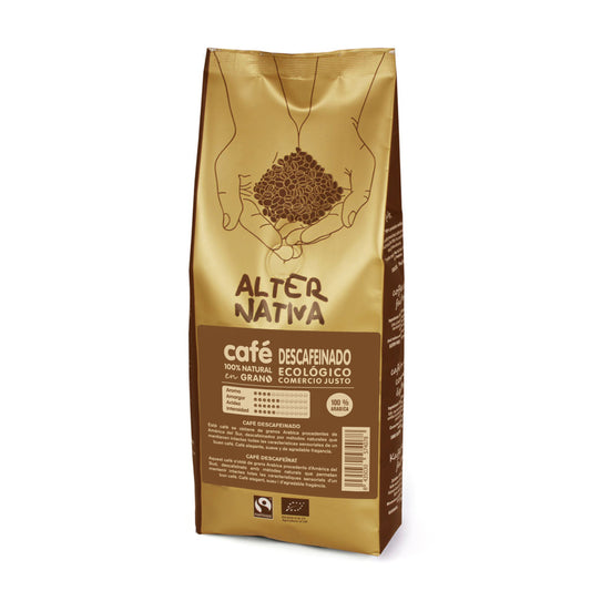 CAFE BIO DESCAFEINADO GRANO BIO 500gR TANZANIA- MEXICO