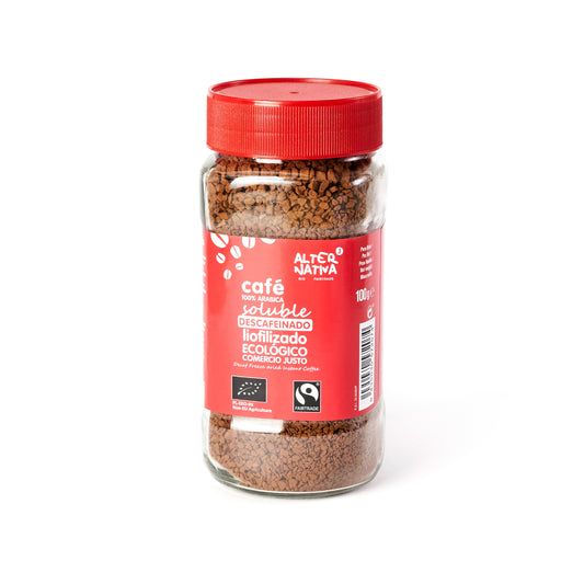 CAFE SOLUBLE DESCAFEINADO BIO 100g