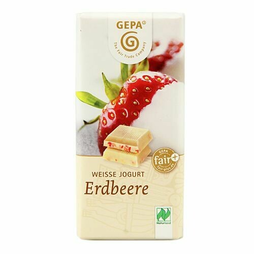 MINI TABLETA CHOCOLATE BLANCO YOGUR-FRESA 40g