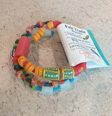 PULSERA FAIR TRADE TRES ENLAZADAS