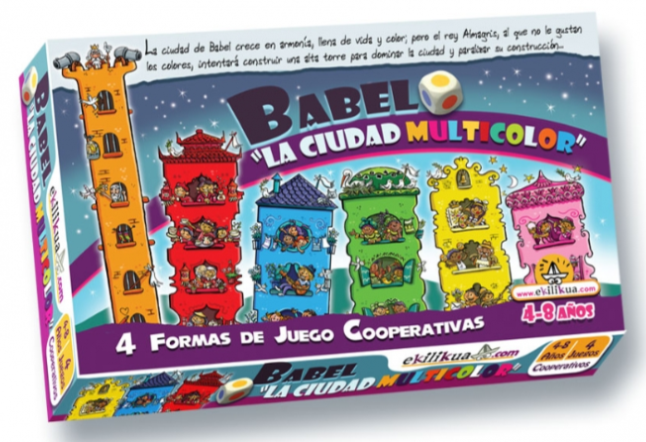 JUEGO COOPERATIVO BABEL LA CIUDAD MULTICOLOR