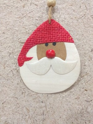 PAPA NOEL NAVIDAD 9X6,5CM