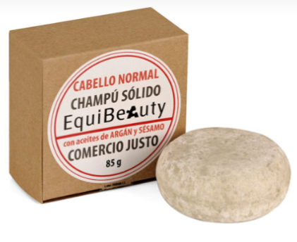 CHAMPU SOLIDO DE ARGAN Y SESAMO CABELLO NORMAL 85g