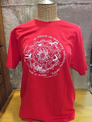 CAMISETA ROJA L MUXOTE ¡¡SALDOS!!