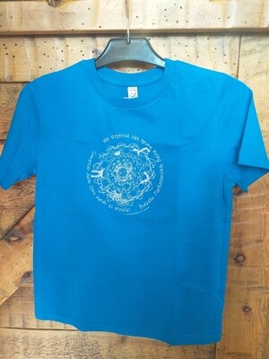 CAMISETA INFANTIL AZUL 9-10 AÑOS MUXOTE¡¡SALDOS!!