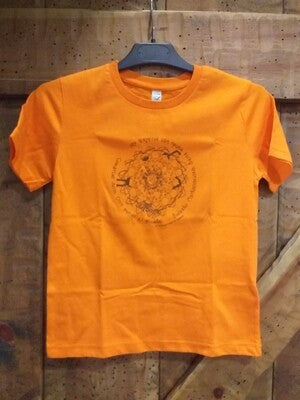 CAMISETA INFANTIL NARANJA 7-8 AÑOS MUXOTE ¡¡SALDOS!!!!