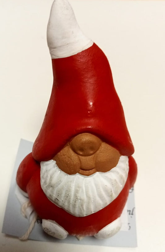 ADORNO NAVIDAD CERAMICA SANTA KLAUS 7CM