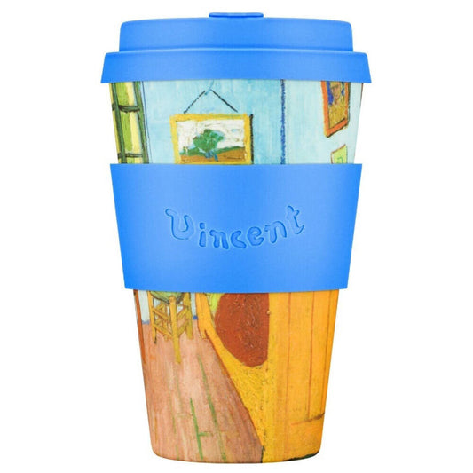 VASO DE BAMBU REUTILIZABLE 400ML VAN GOGH