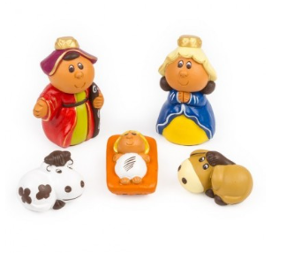 BELEN 5 PZAS FAMILIA SANTA