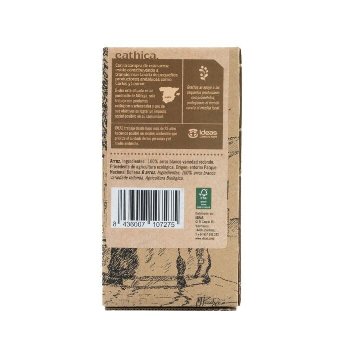 ARROZ EATHICA  REDONDO BLANCO BIO 500g