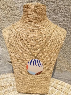 COLLAR TRAZOS LATON L 50-58 CM