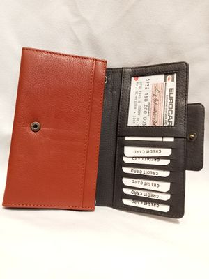 CARTERA PIEL TERU 17X10 CM EMA INDIA