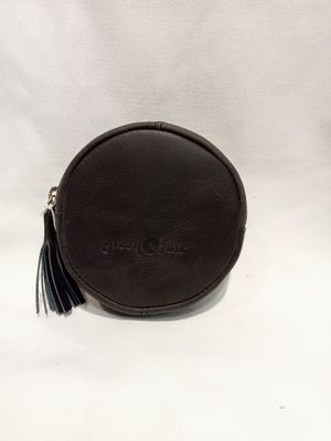 MONEDERO PIEL REDONDO DIA  11CM CRC INDIA