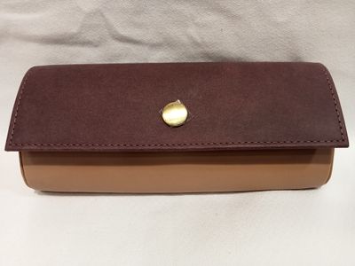 FUNDA DE GAFAS  DOS TONOS