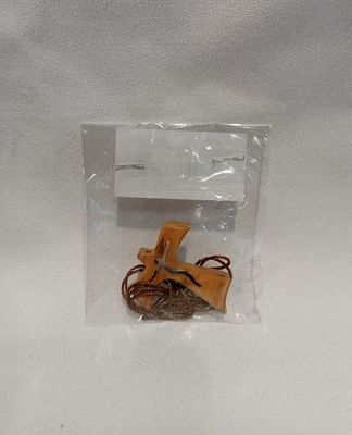 COLGANTE CRUZ MADERA 4CM EL SALVADOR - SEMILLA DE DIOS