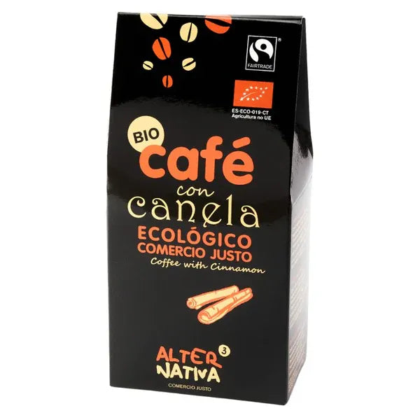 CAFE AROMATIZADO A LA CANELA MOLIDO BIO 125g