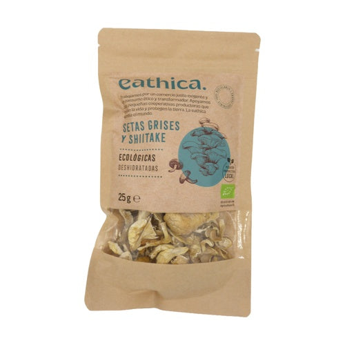 SETAS DESHIDRATADOS MIX DE SHITTAKE Y GRISES 25G