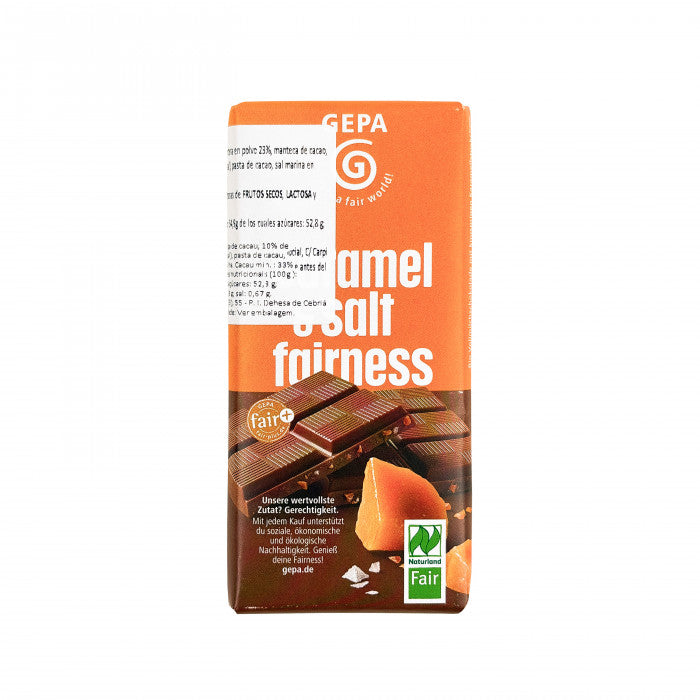 MINI TABLETA CHOCOLATE CARAMELO-SAL 40g
