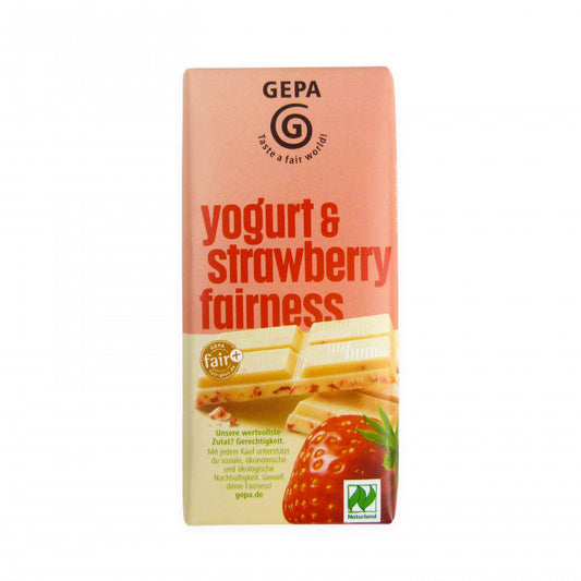 MINI TABLETA CHOCOLATE BLANCO YOGUR-FRESA 40g