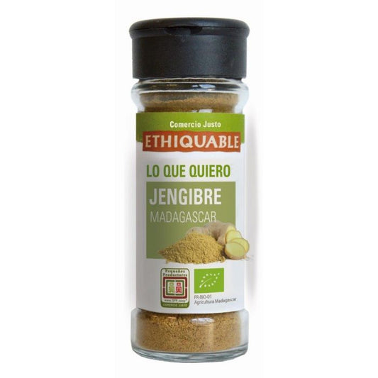 JENGIBRE EN POLVO BIO 40g BOTE DE CRISTAL
