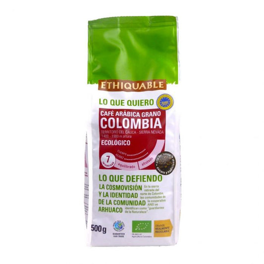 CAFE PREMIUM GRANO COLOMBIA BIO 500gr