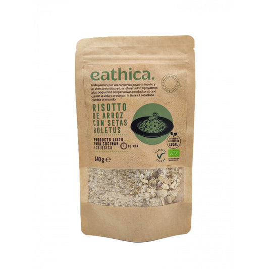 RISOTTO SETAS BOLETUS BIO EATHICA 140G CJ LOCAL