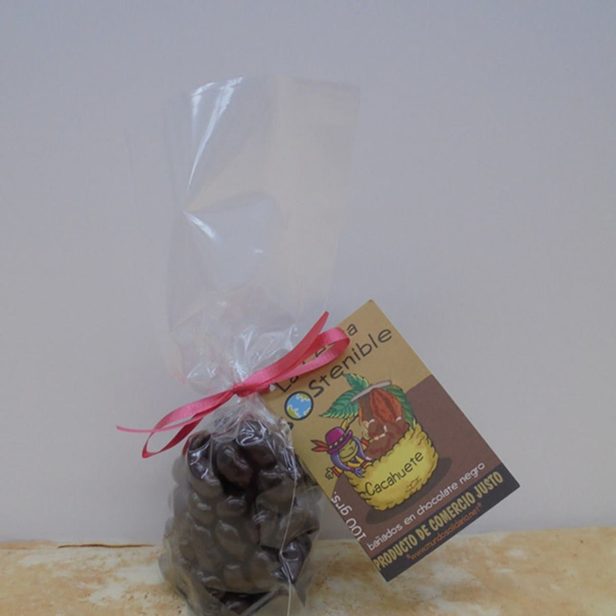 BOLITAS CACAHUETE CHOCOLATE NEGRO 100g