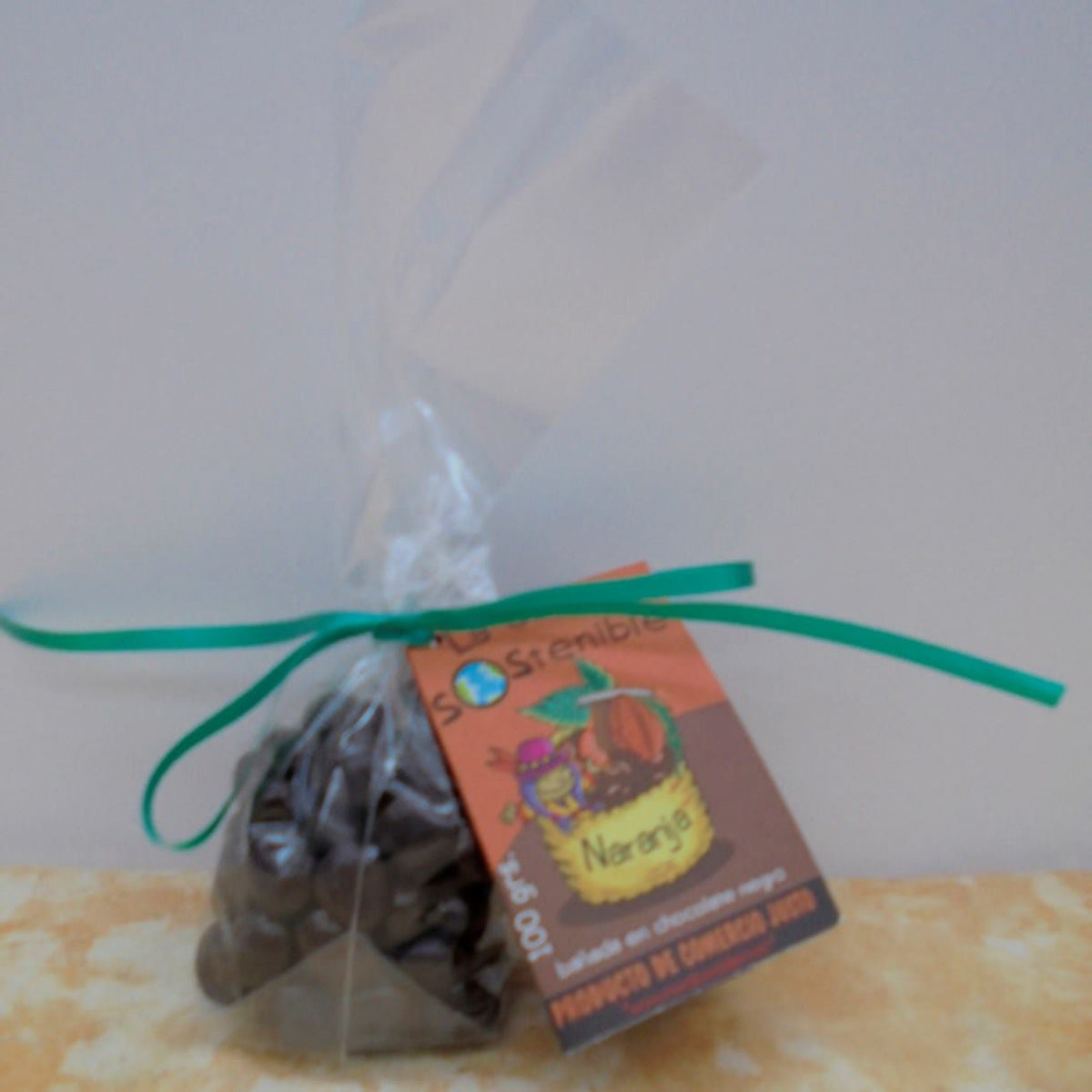 BOLITAS NARANJA CHOCOLATE NEGRO 100g