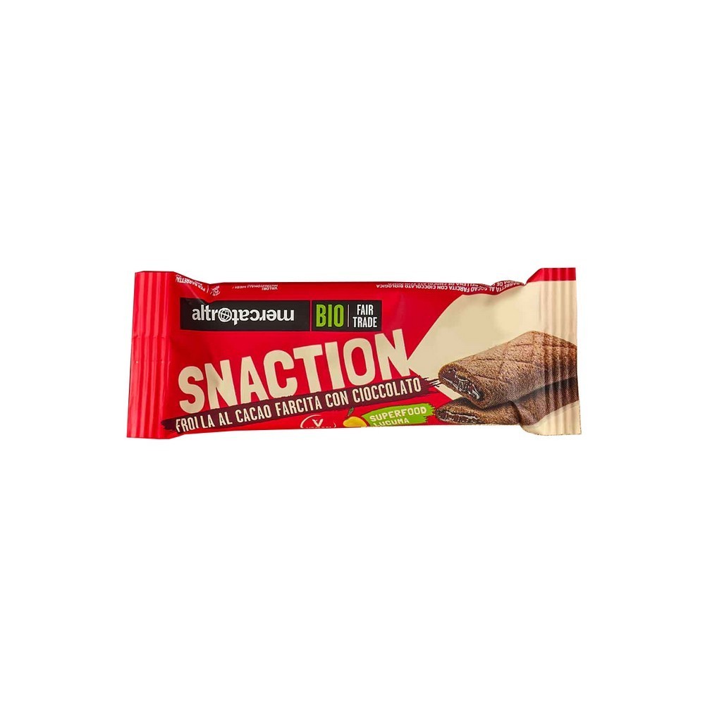 BARRITA LUCUMA CACAO RELLENA CHOCOLATE BIO
