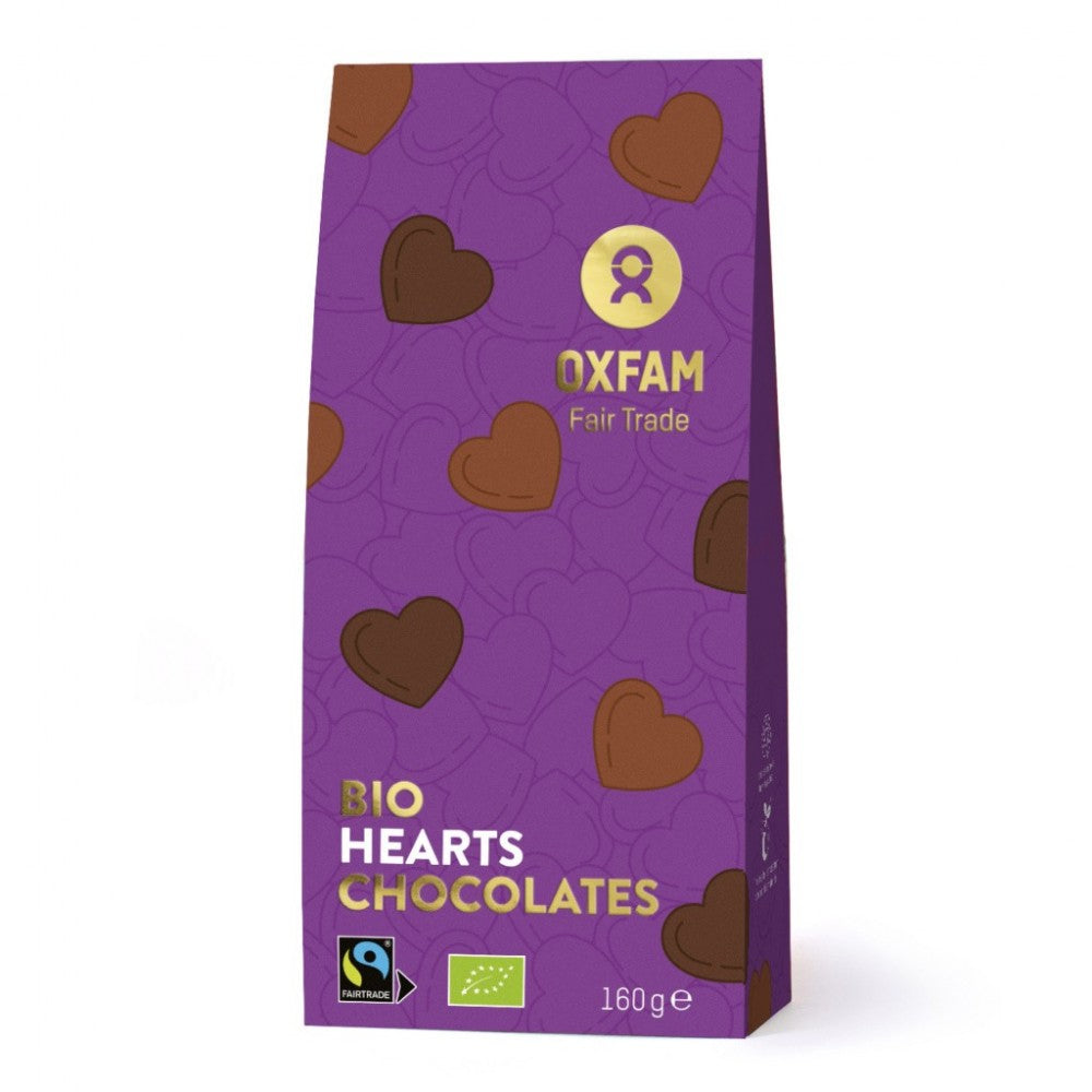 BOMBONES CORAZONES PRALINES BIO