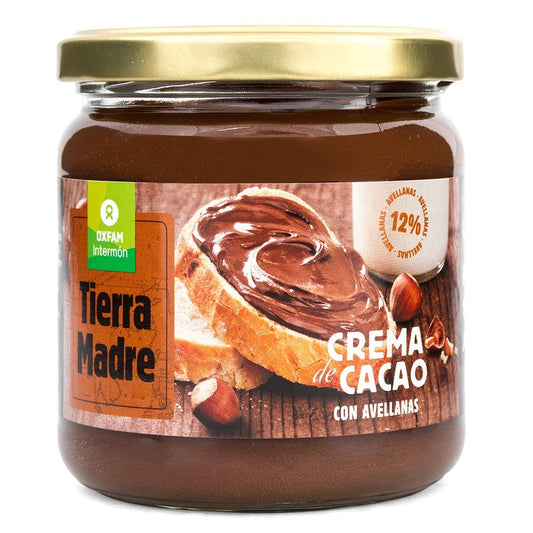 CREMA DE CACAO Y AVELLANAS BIO 400G