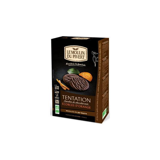 GALLETAS TENTACION NARANJA   BIO 130g