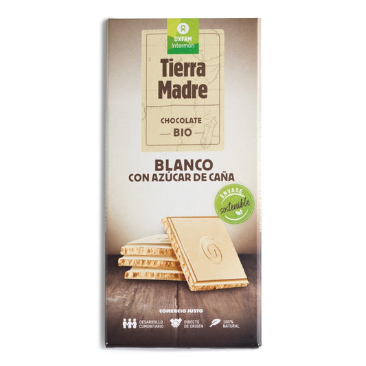 CHOCOLATE BLANCO CON AZUCAR MASCOBADO 100g